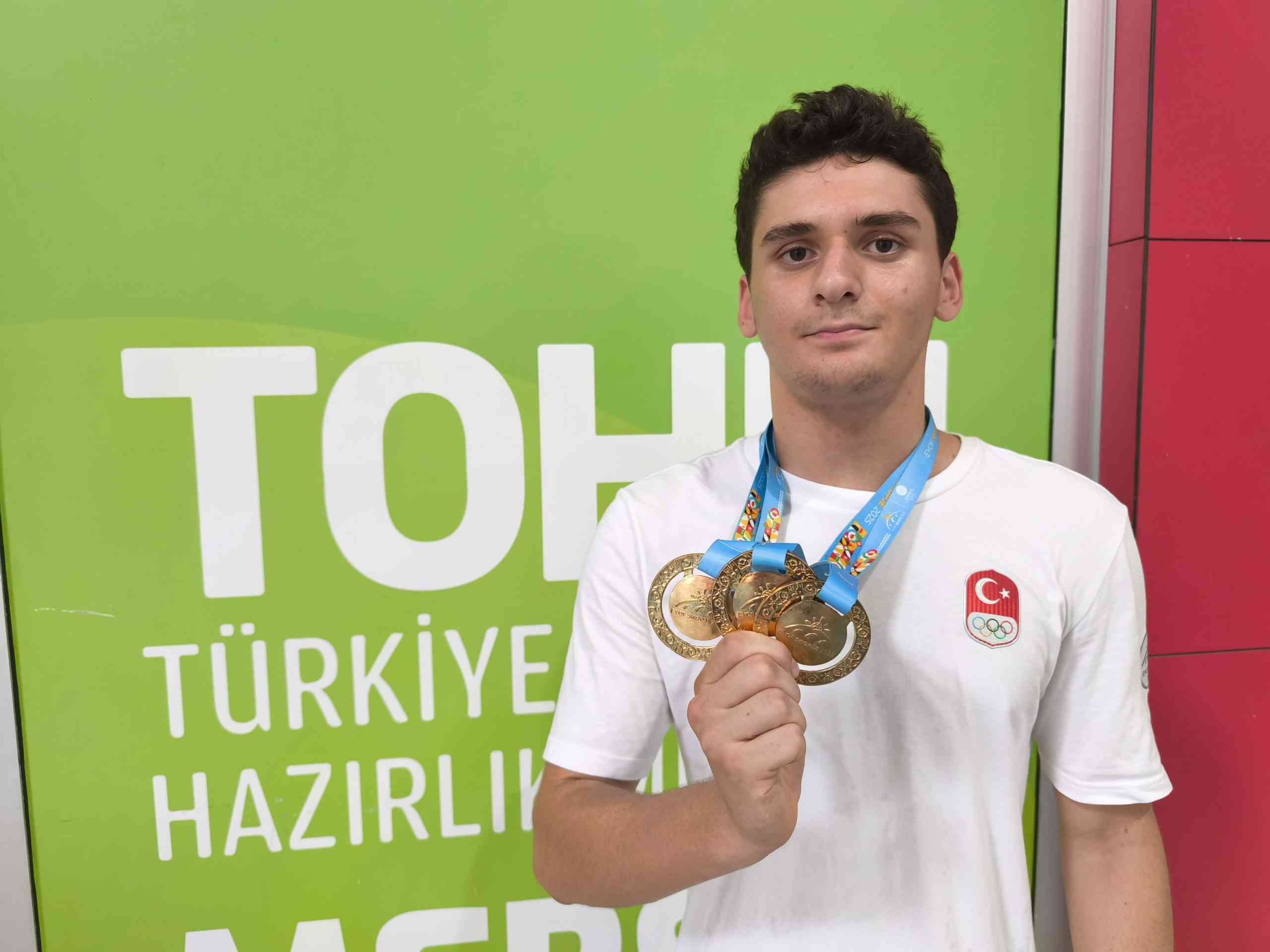 Mersin Olimpiyat Hazırlık Merkezi (TOHM) ve Galatasaray Spor Kulübü yüzme