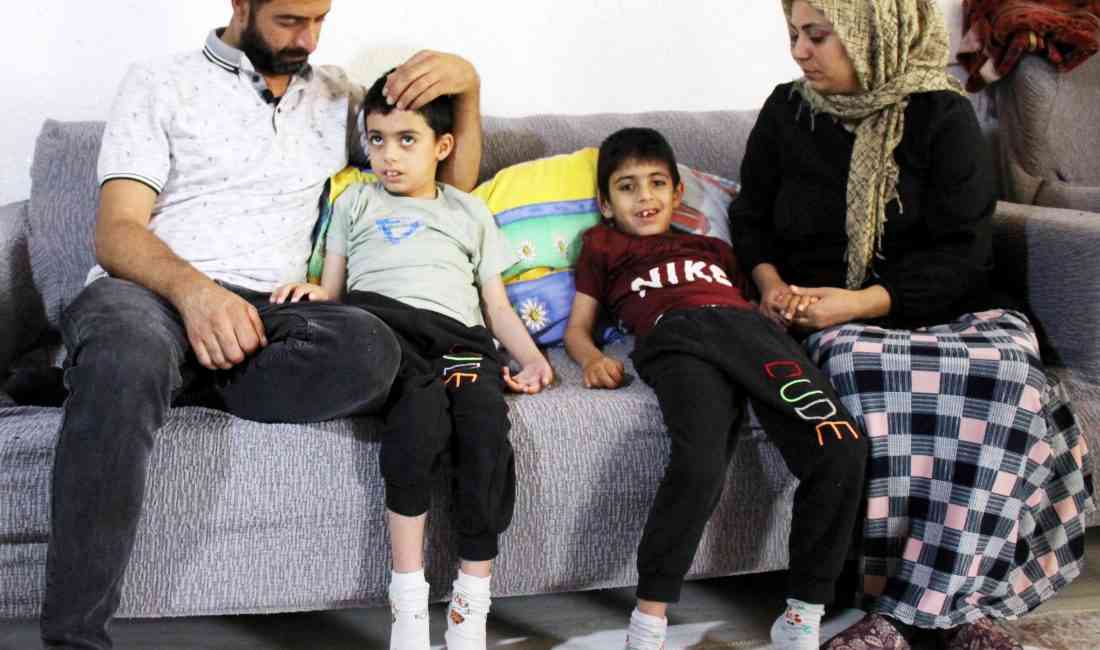 Ağrı’nın Doğubayazıt ilçesinde yaşayan Tilaver ailesi, nadir görülen ‘beyincik erimesi’