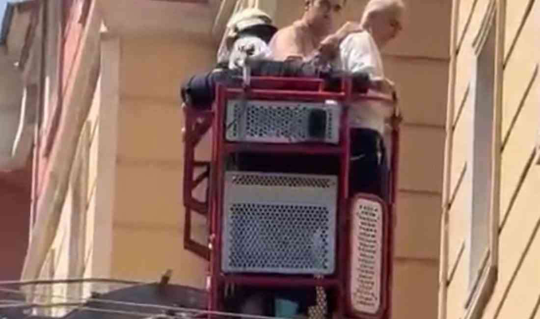 Muş’un Saray Mahallesi’ndeki Bostankent Sitesi’nde 7 katlı bir apartmanın 6.