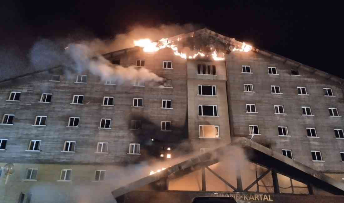 Bolu Kartalkaya’daki Grand Kartal Otel’de, 78 kişinin hayatını kaybetmesine neden