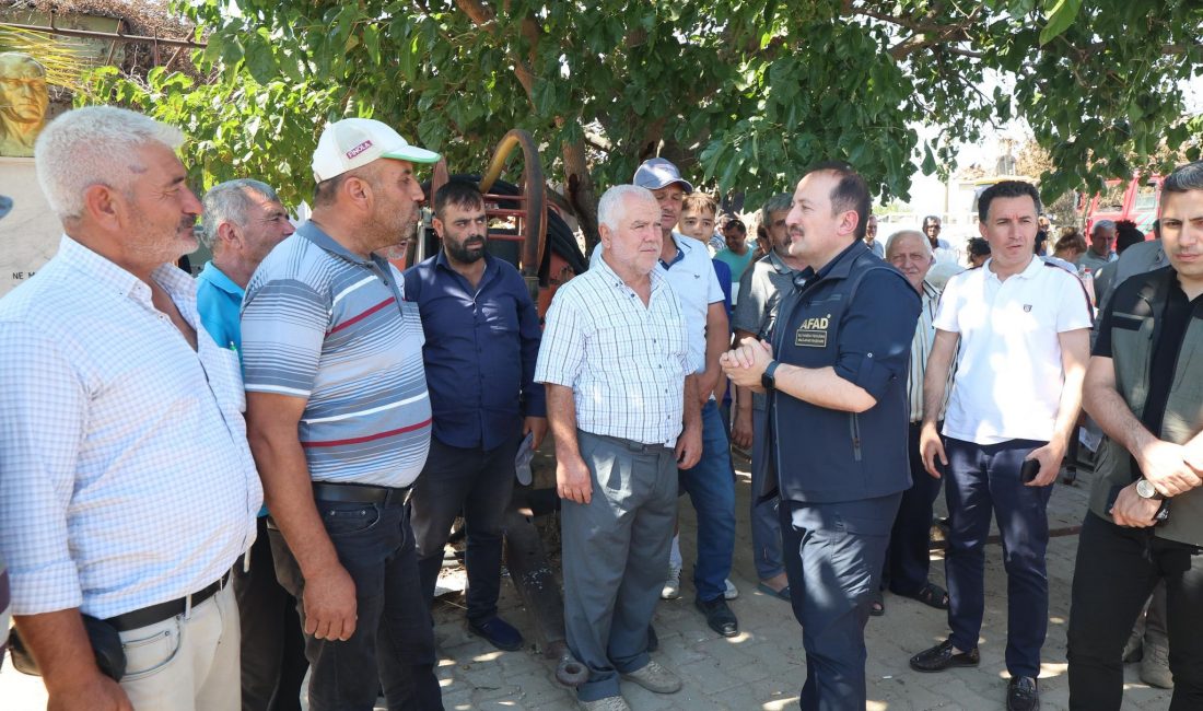 AFAD Başkanı Pehlivan, Çanakkale’de Yangın Bölgesinde İncelemelerde Bulundu ÇANAKKALE / TEKHA AFET ve Acil Durum Yönetimi (AFAD) Başkanı