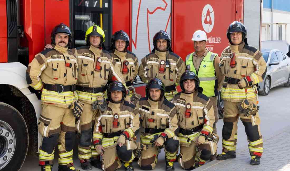 Rusya Devlet Nükleer Enerji Kuruluşu Rosatom tarafından inşa edilen Akkuyu