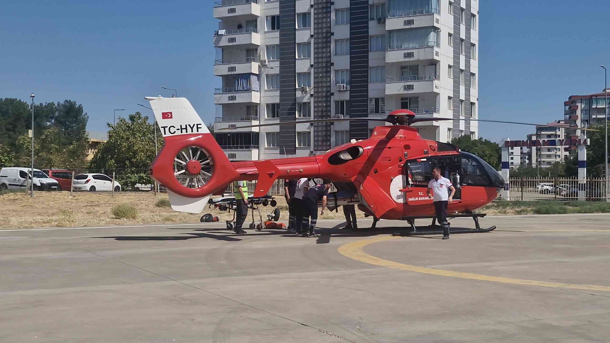 Diyarbakır’ın Çüngüş ilçesinde, dengesini kaybederek havuza düşen 74 yaşındaki Hüseyin