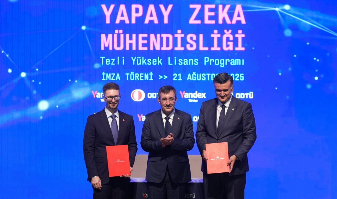 Cumhurbaşkanı Yardımcısı Cevdet Yılmaz, Orta Doğu Teknik Üniversitesi (ODTÜ) ve