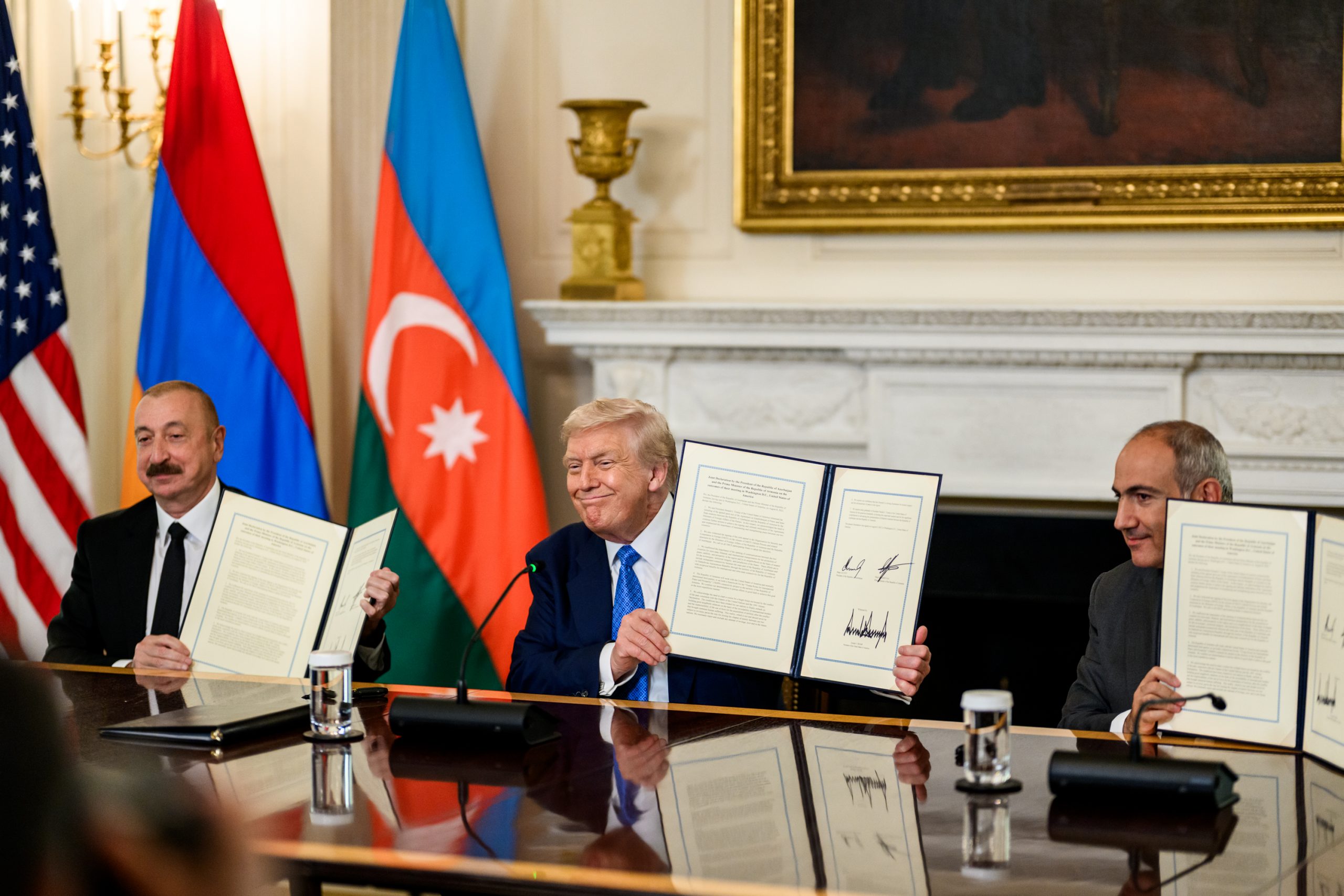Azerbaycan Cumhurbaşkanı İlham Aliyev ile Ermenistan Başbakanı Nikol Paşinyan, ABD