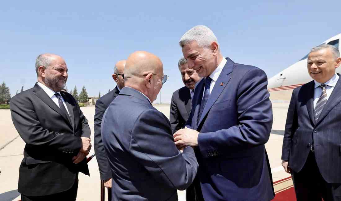 Ticaret Bakanı Ömer Bolat, ikili görüşmelerde bulunmak ve 62’nci Şam