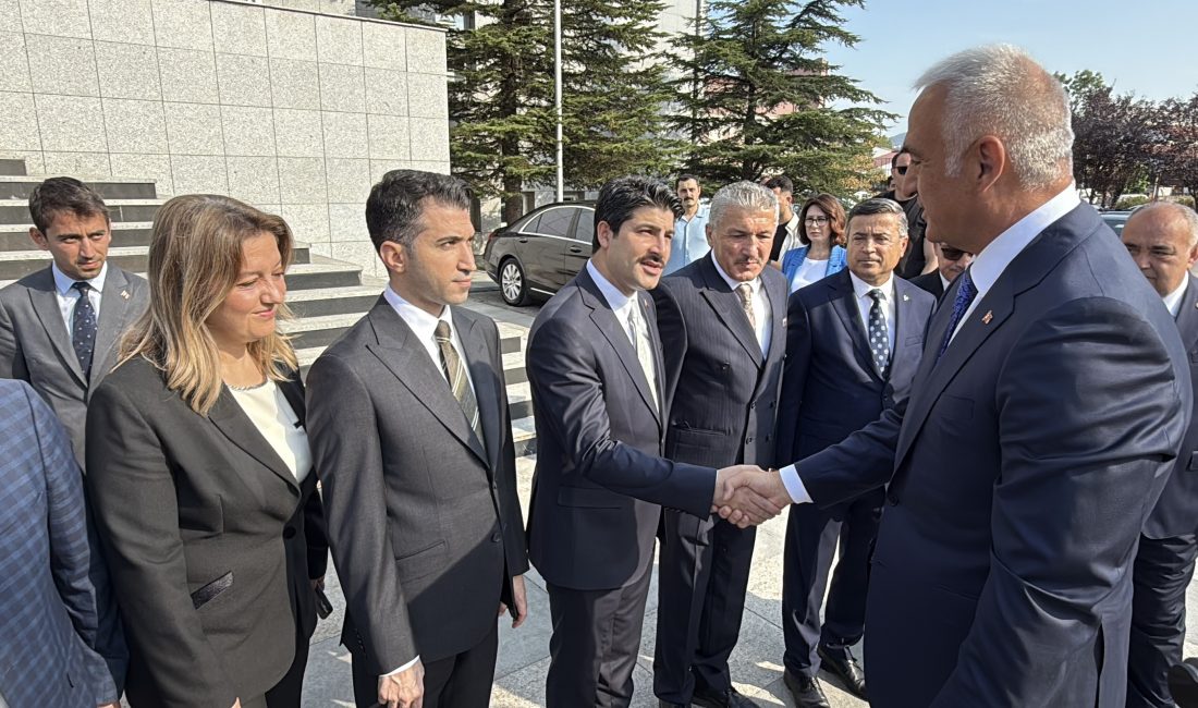 Kültür ve Turizm Bakanı Mehmet Nuri Ersoy, Bartın Valisi Nurtaç