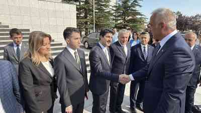 Kültür ve Turizm Bakanı Mehmet Nuri Ersoy, Bartın Valisi Nurtaç