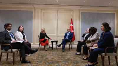 Dışişleri Bakanı Hakan Fidan, resmi ziyaret kapsamında bulunduğu İrlanda’nın başkenti
