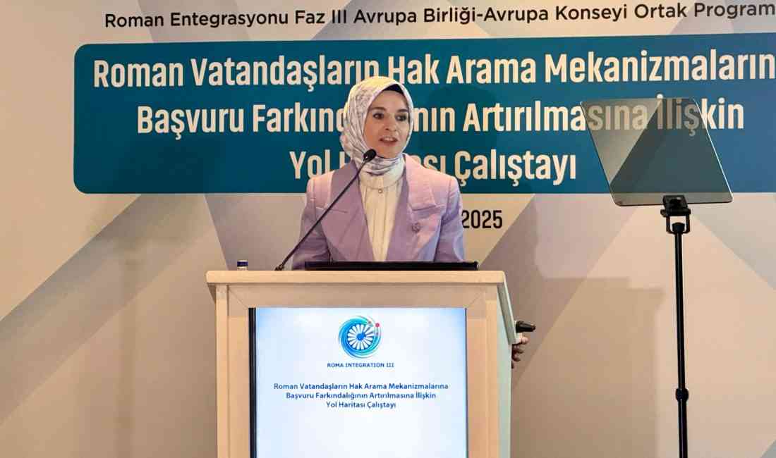 Aile ve Sosyal Hizmetler Bakanı Mahinur Özdemir Göktaş, Roman vatandaşlara