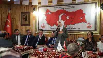 Aile ve Sosyal Hizmetler Bakanı Mahinur Özdemir Göktaş, Türkiye Gaziler