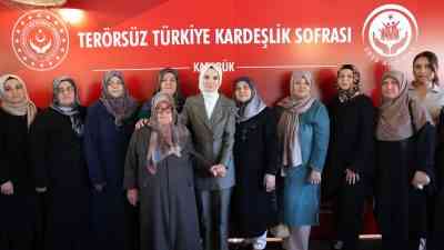 Aile ve Sosyal Hizmetler Bakanı Mahinur Özdemir Göktaş, ‘Terörsüz Türkiye