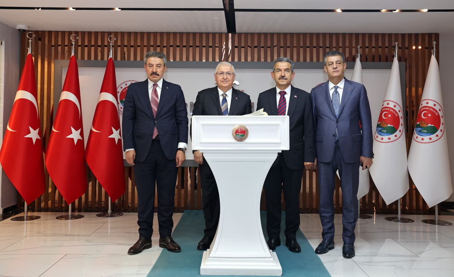 Milli Savunma Bakanı Yaşar Güler, Şırnak’ta yaptığı açıklamalarda, Türkiye’nin aydınlık