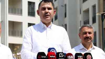 Çevre, Şehircilik ve İklim Değişikliği Bakanı Murat Kurum, Adıyaman’da yaptığı