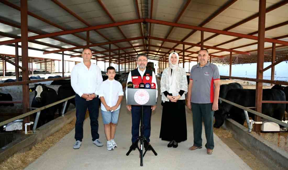 Tarım ve Orman Bakanı İbrahim Yumaklı, etçi ırk spermasıyla doğacak
