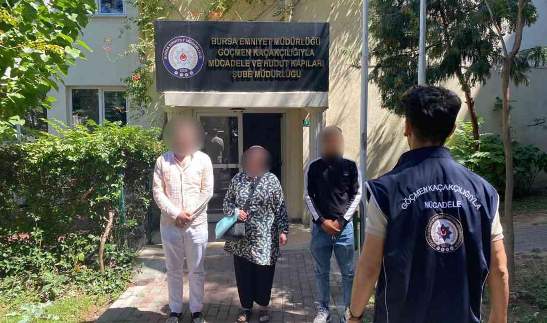 Bursa’da göçmen kaçakçılığına yönelik düzenlenen operasyonda, yabancı uyruklu bir sürücü