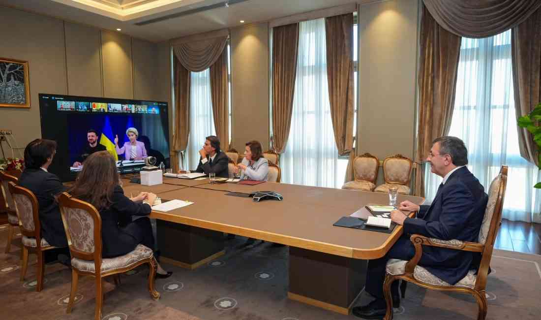 Cumhurbaşkanı Yardımcısı Cevdet Yılmaz, Cumhurbaşkanı Recep Tayyip Erdoğan’ı temsilen çevrim