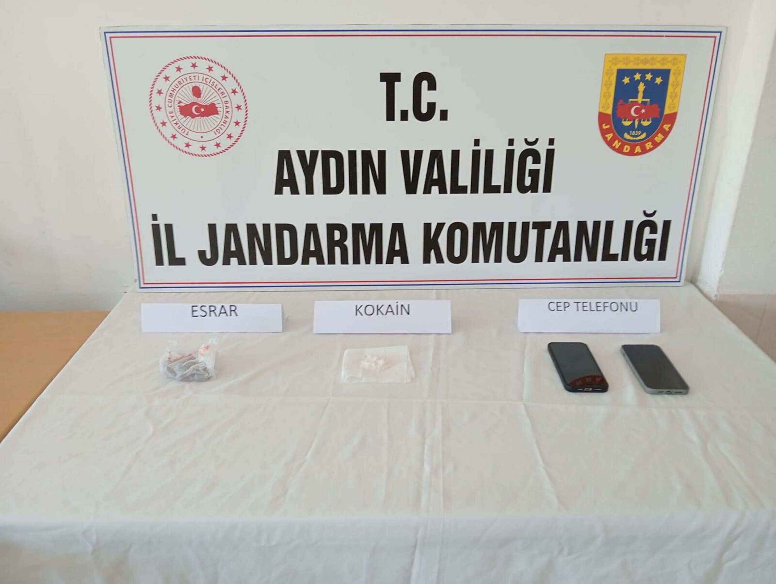 Aydın’ın Didim ilçesinde düzenlenen eş zamanlı uyuşturucu operasyonunda, 2 şüpheli