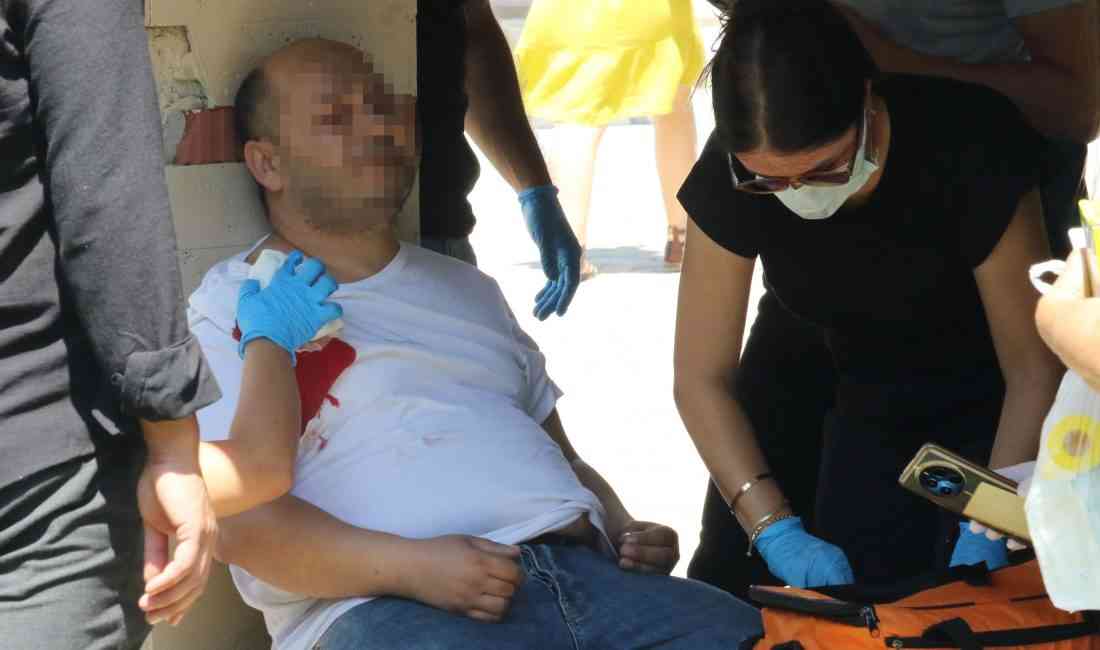 Antalya’nın Konyaaltı ilçesinde, eşiyle tartıştıktan sonra bir çocuk parkına gelen