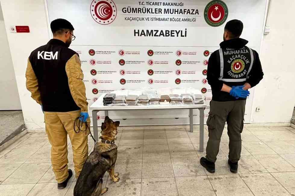 Türkiye’de 2025 yılı ocak-temmuz döneminde gümrüklerde gerçekleştirilen operasyonlarda esrar ve