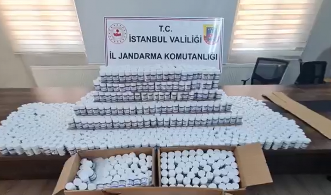 İstanbul’da “Uyuşturucu Madde İmalatçısı Zehir Tacirlerine” yönelik gerçekleştirilen operasyonda, 1