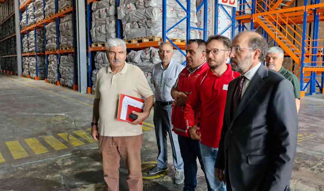 Türk Kızılay Erzurum Bölge Afet Müdahale ve Lojistik Merkezi, Gazze’ye