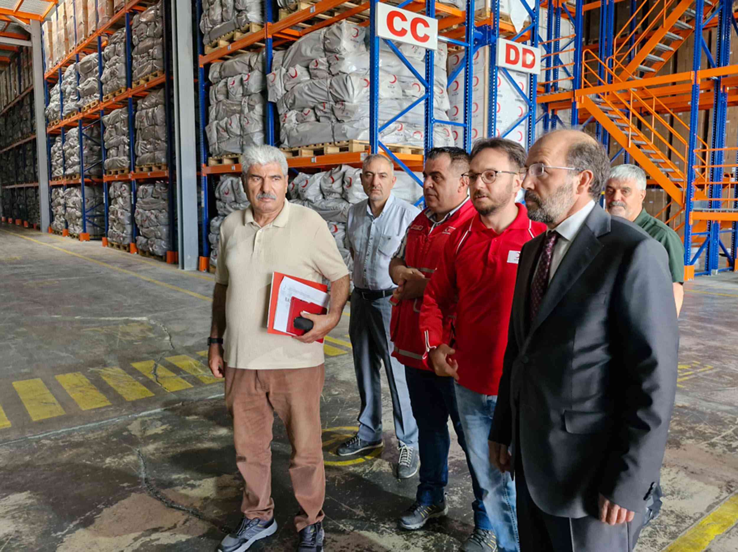 Türk Kızılay Erzurum Bölge Afet Müdahale ve Lojistik Merkezi, Gazze’ye