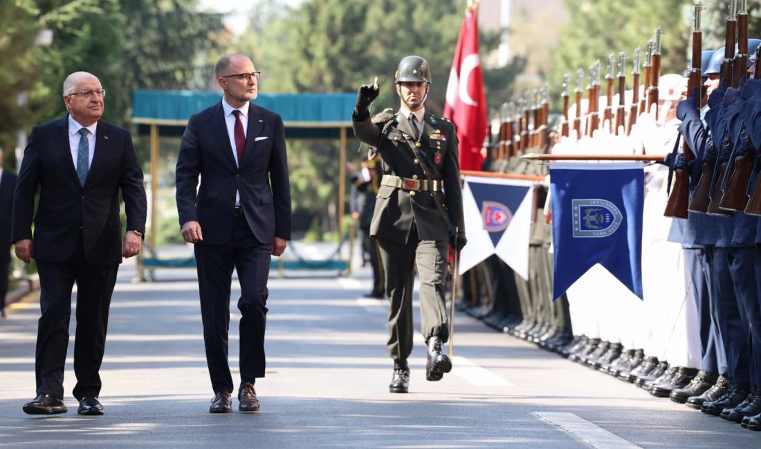 Milli Savunma Bakanı Yaşar Güler, Letonya Savunma Bakanı Andris Spruds