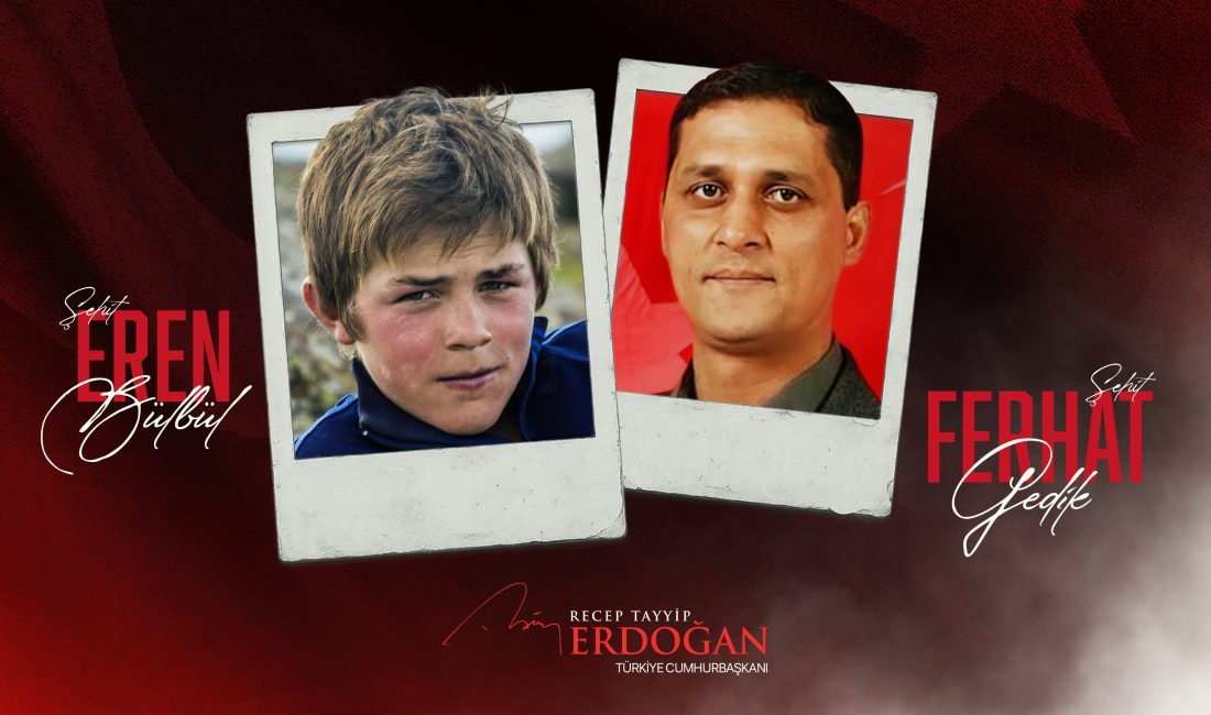 Cumhurbaşkanı Erdoğan, Eren Bülbül ve Ferhat Gedik’i Şehadetlerinin 8. Yıl Dönümünde Andı Cumhurbaşkanı Recep Tayyip Erdoğan, 2017 yılında şehit olan Eren Bülbül