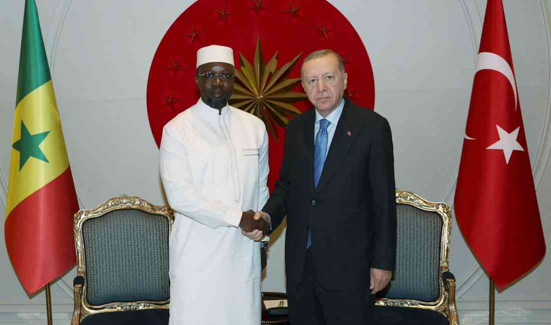 Cumhurbaşkanı Recep Tayyip Erdoğan, Senegal Başbakanı Ousmane Sonko’yu İstanbul Atatürk