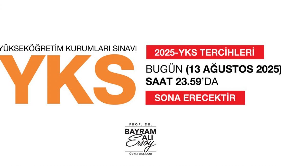 Üniversite adayları için 2025 Yükseköğretim Kurumları Sınavı (YKS) tercih süreci