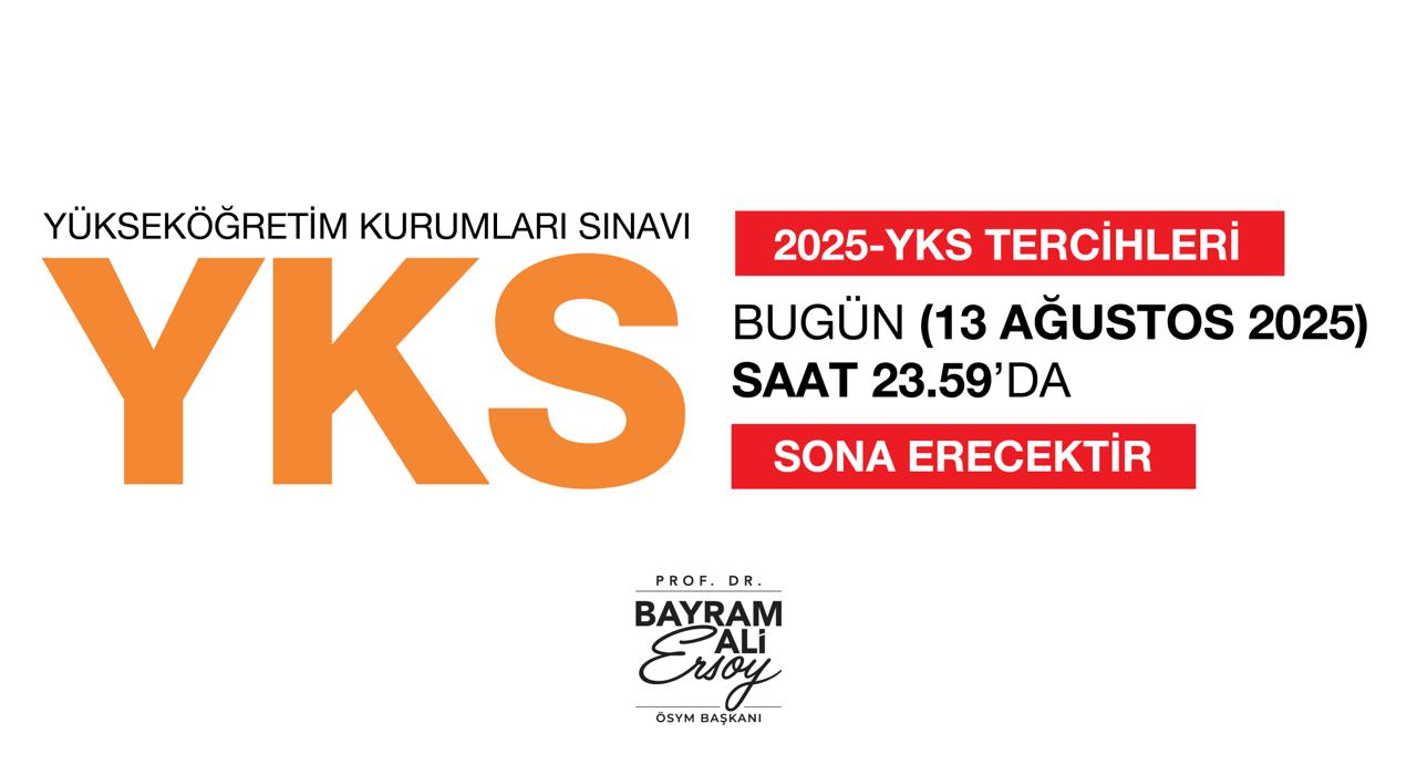 Üniversite adayları için 2025 Yükseköğretim Kurumları Sınavı (YKS) tercih süreci