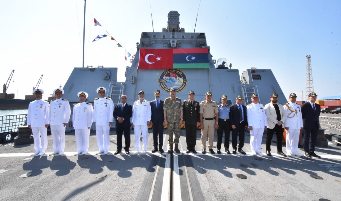 Türkiye Cumhuriyeti’ne ait TCG Kınalıada, 17-18 Ağustos 2025 tarihlerinde Libya’nın
