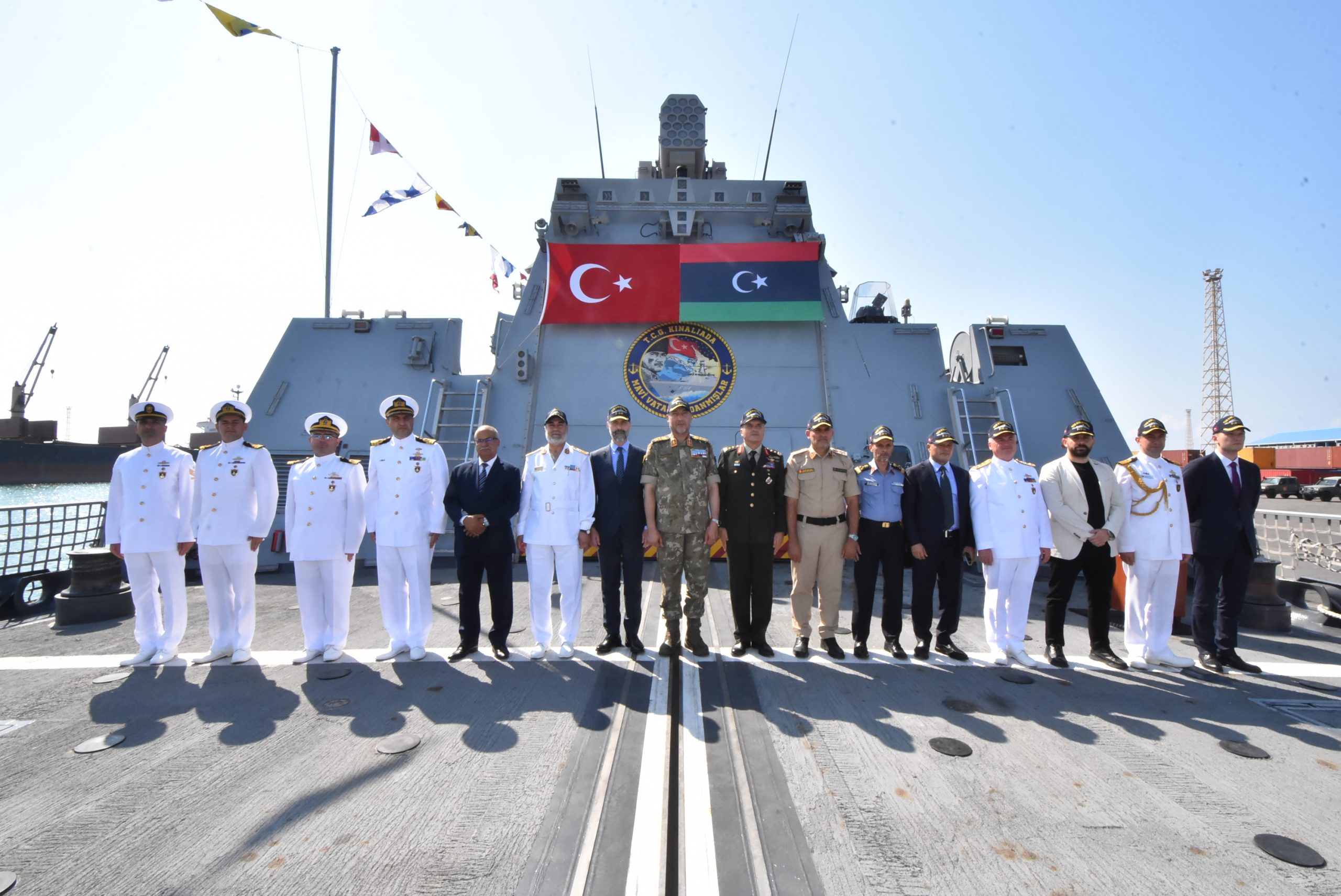 Türkiye Cumhuriyeti’ne ait TCG Kınalıada, 17-18 Ağustos 2025 tarihlerinde Libya’nın