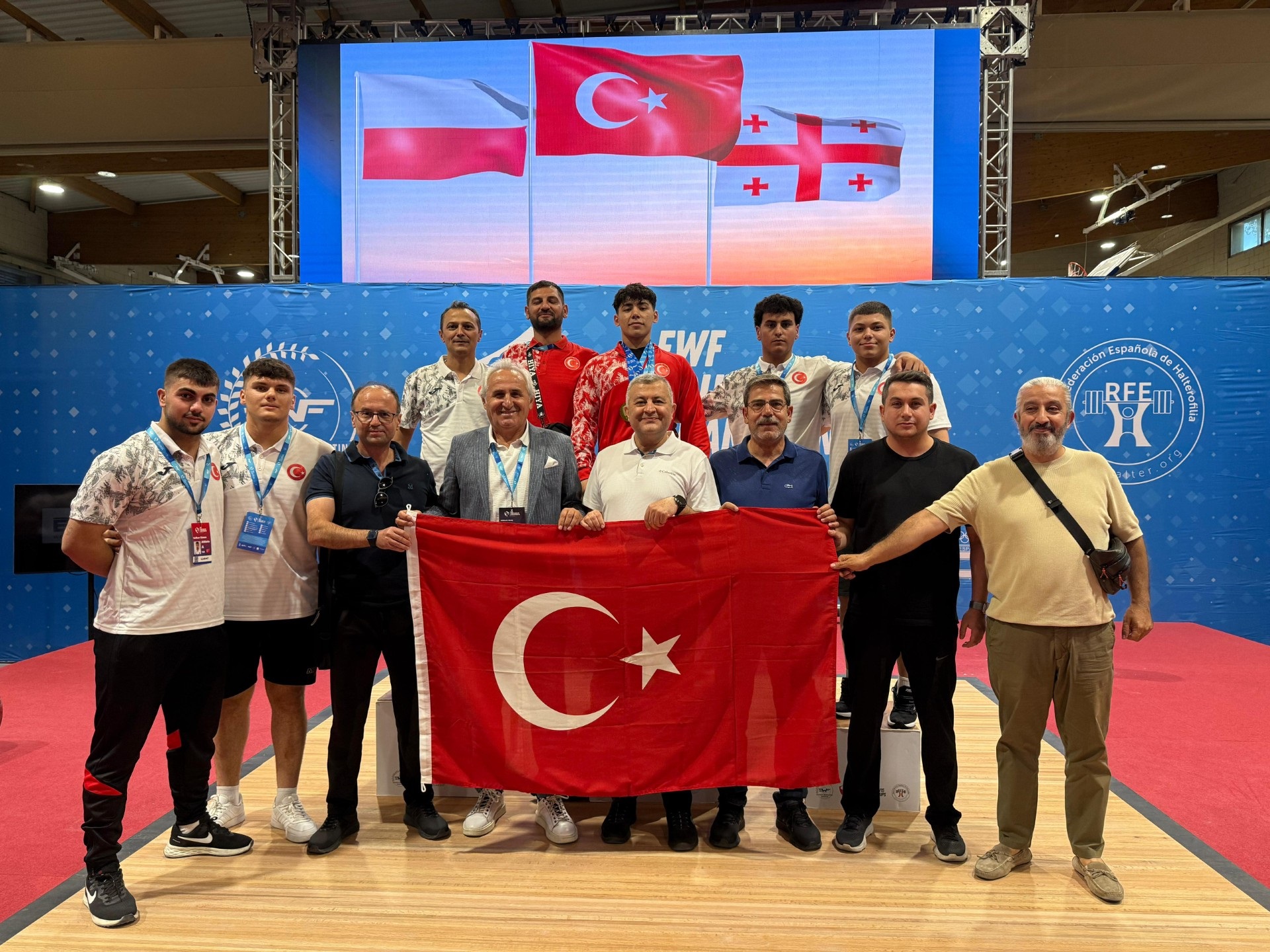 Türkiye Halterde Avrupa Şampiyonası’na Damgasını Vurdu İspanya’nın başkenti Madrid’de düzenlenen