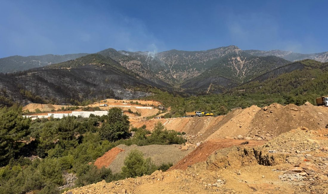 Hatay’ın Hassa ve Yayladağı ilçelerinde devam eden orman yangınları, yerleşim