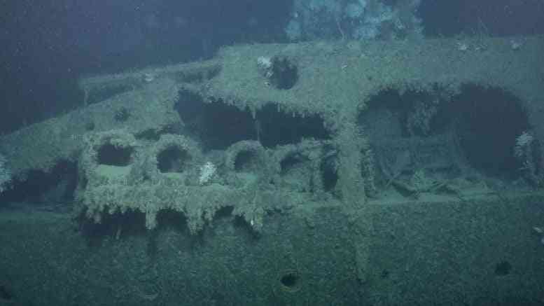 Solomon Adaları’ndaki Iron Bottom Sound bölgesinde, Ocean Exploration Trust öncülüğünde