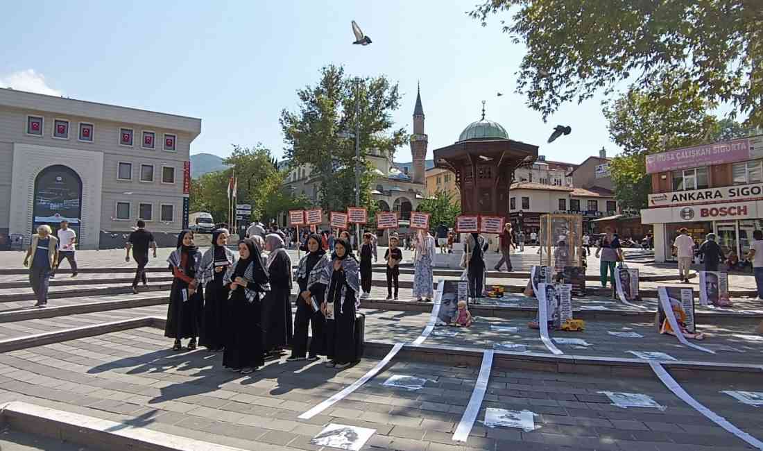 Bursa / TEKHA Gazze’deki Zulme Dikkat Çektiler Bursa İmam Hatip