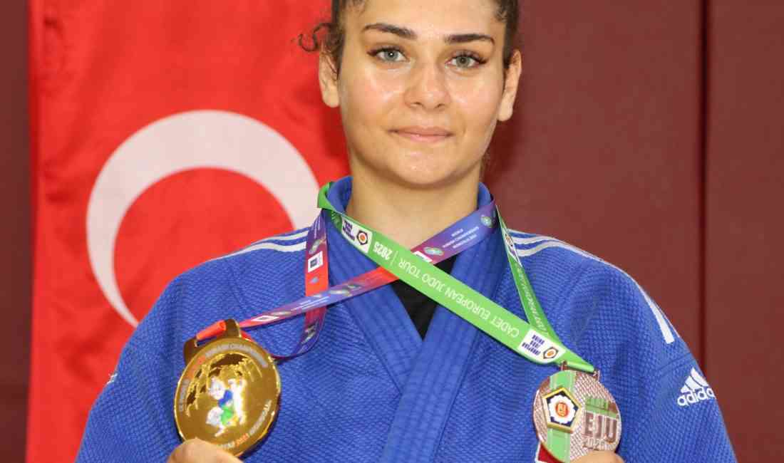 İzmir’de düzenlenen Nazım Canca Avrupa Şampiyonası‘nda, Vanlı milli judocu Işıl