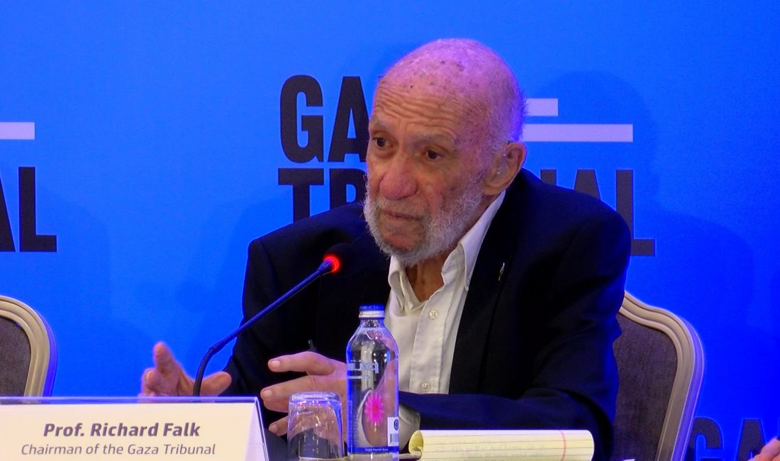 Gazze Mahkemesi, İstanbul’da düzenlediği acil durum basın toplantısında, Gazze’deki sivillerin