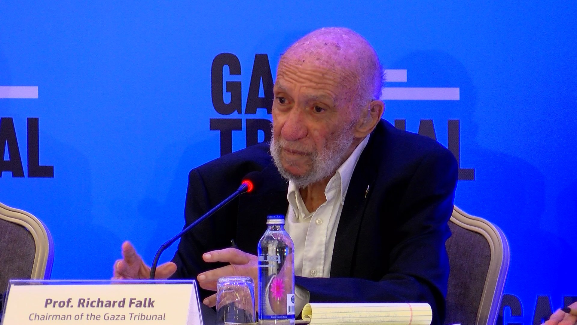 Gazze Mahkemesi, İstanbul’da düzenlediği acil durum basın toplantısında, Gazze’deki sivillerin