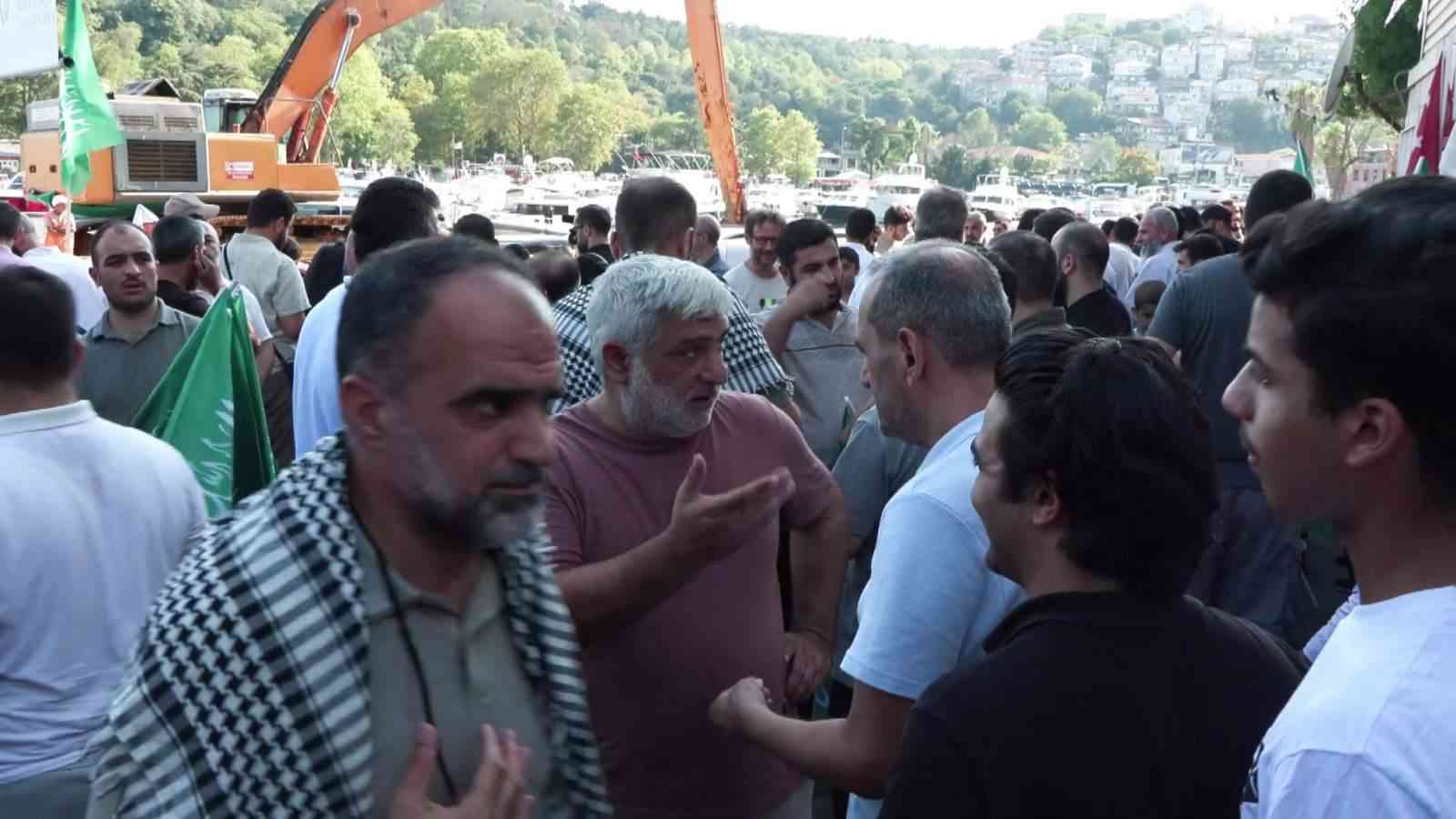 Protesto Yürüyüşü ABD Konsolosluğu’na Yapıldıİslami Dayanışma Platformu, İsrail’in Gazze’deki saldırılarına