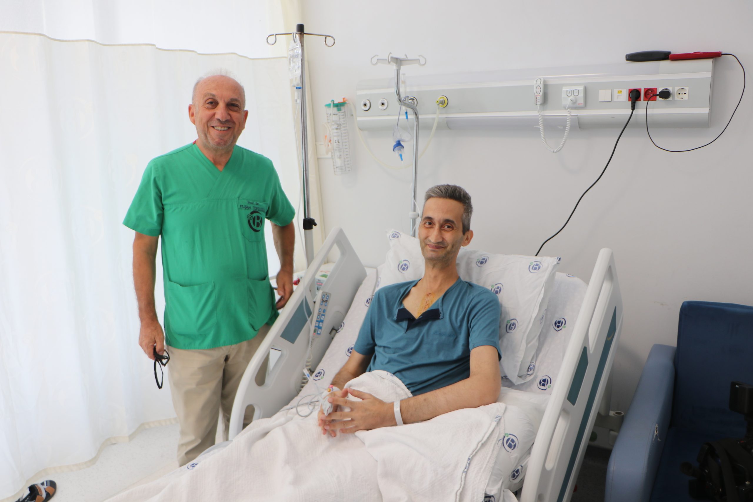 Adana’da kalp kapağında doğumsal anomali bulunan Hüseyin Emrah Yıldız (37),