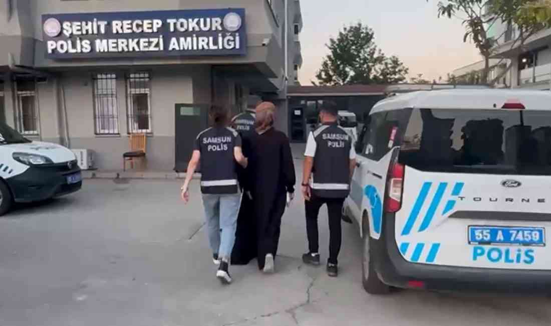 Samsun’un Atakum ilçesinde, komşusunun evine girerek 1 milyon 700 bin