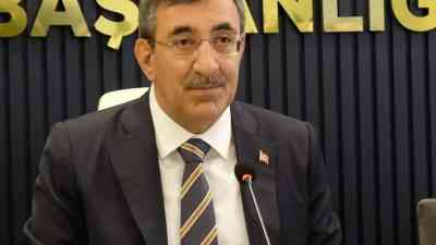 Cumhurbaşkanı Yardımcısı Cevdet Yılmaz, Konya’da düzenlenen “Türkiye Yüzyılı Buluşmaları” programı