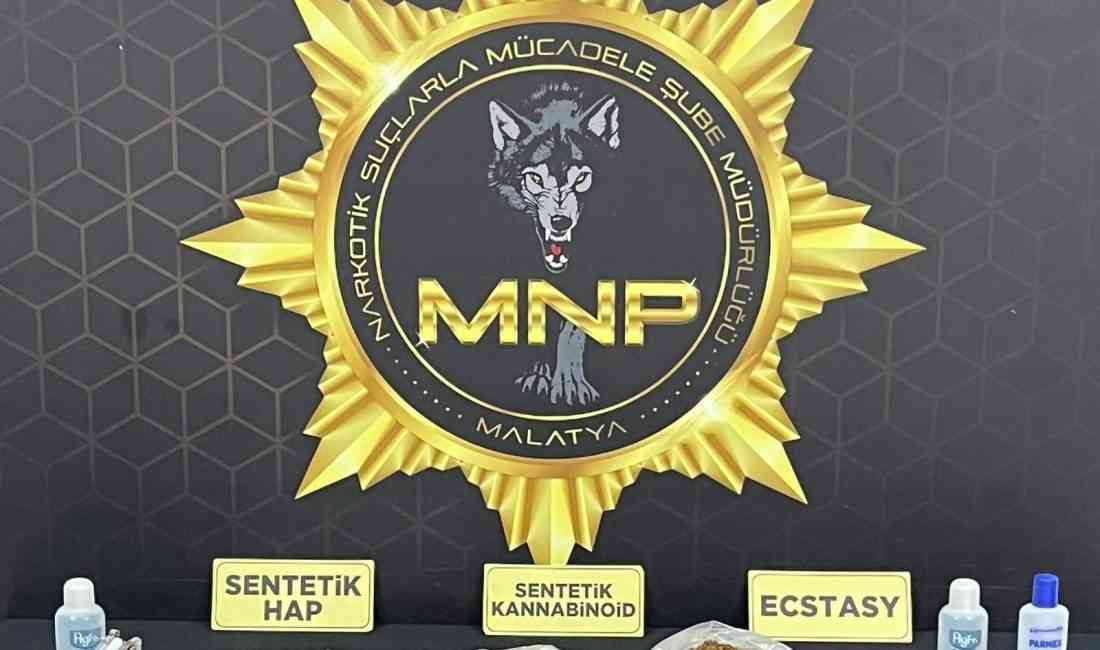 Malatya’da, “torbacı” olarak bilinen uyuşturucu satıcılarına yönelik düzenlenen operasyon sonucunda