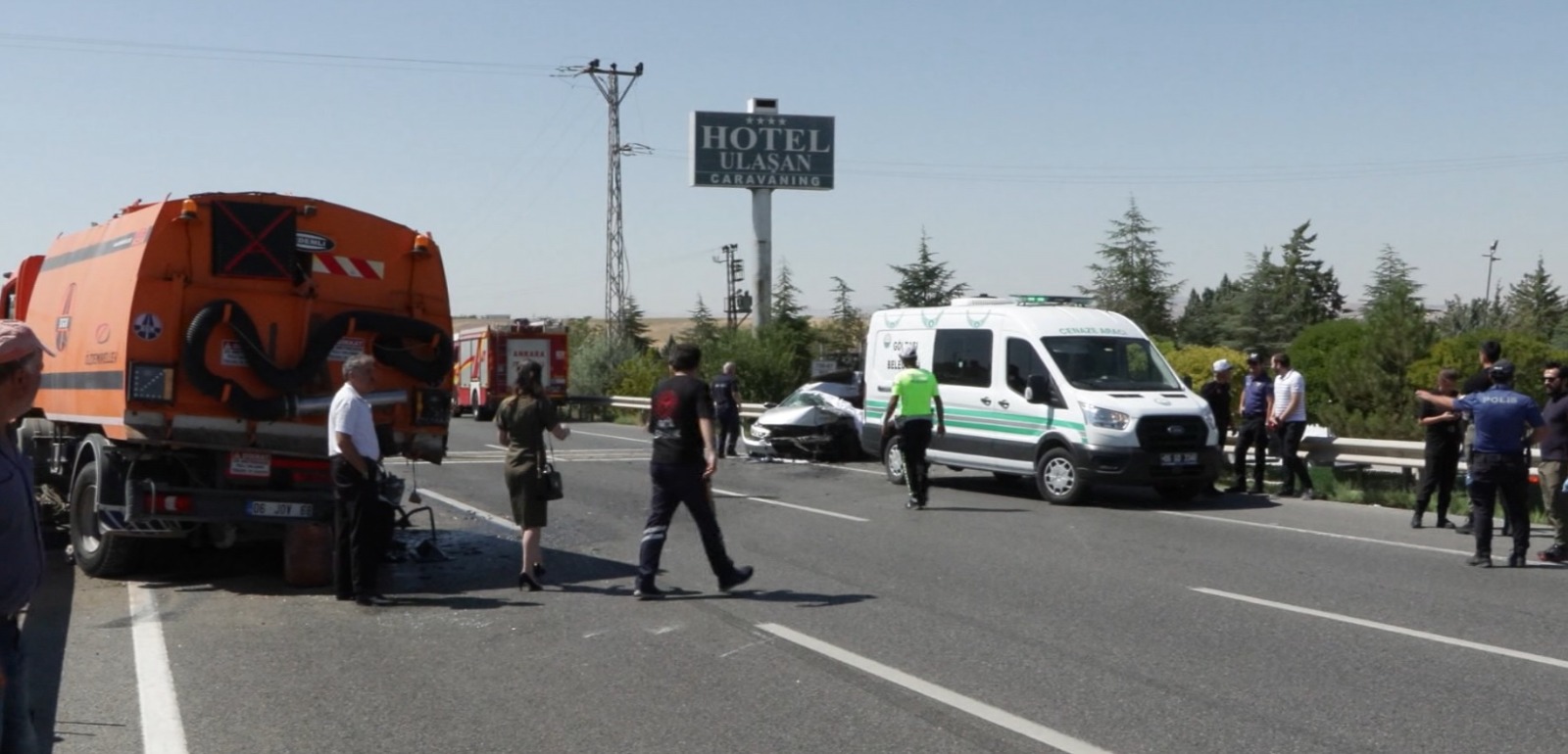 Ankara’nın Gölbaşı ilçesinde meydana gelen trafik kazasında, mühendis Furkan Aygar