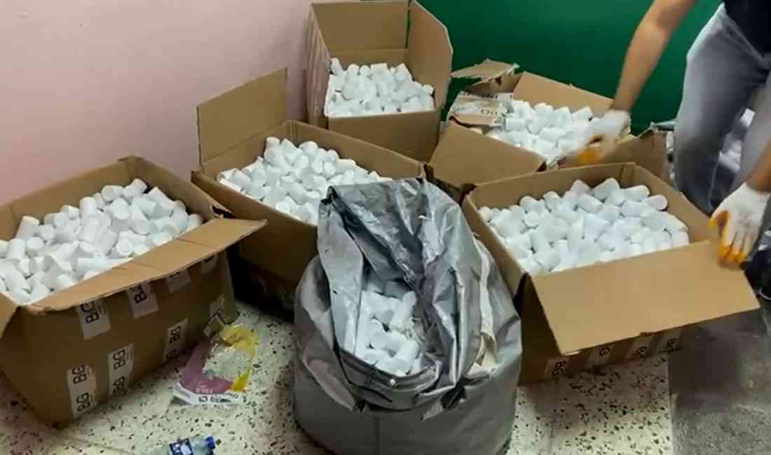 Samsun’da, uyuşturucu ticareti yaptığı iddia edilen bir şahsın evine düzenlenen