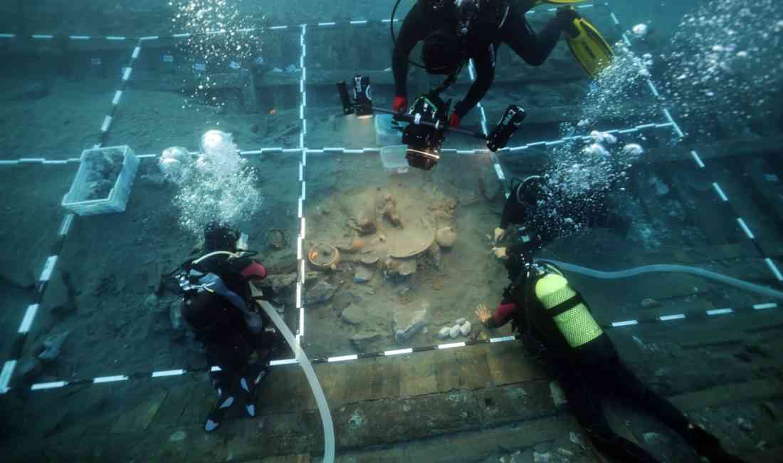 Kültür ve Turizm Bakanı Mehmet Nuri Ersoy, Akdeniz’de yapılan kazılarda