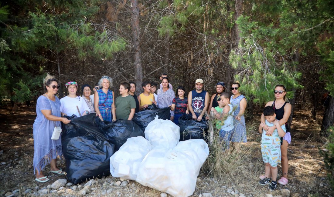 Antalya’nın Aksu ilçesinde, Akdeniz Otizm Derneği’ne bağlı okulda eğitim gören